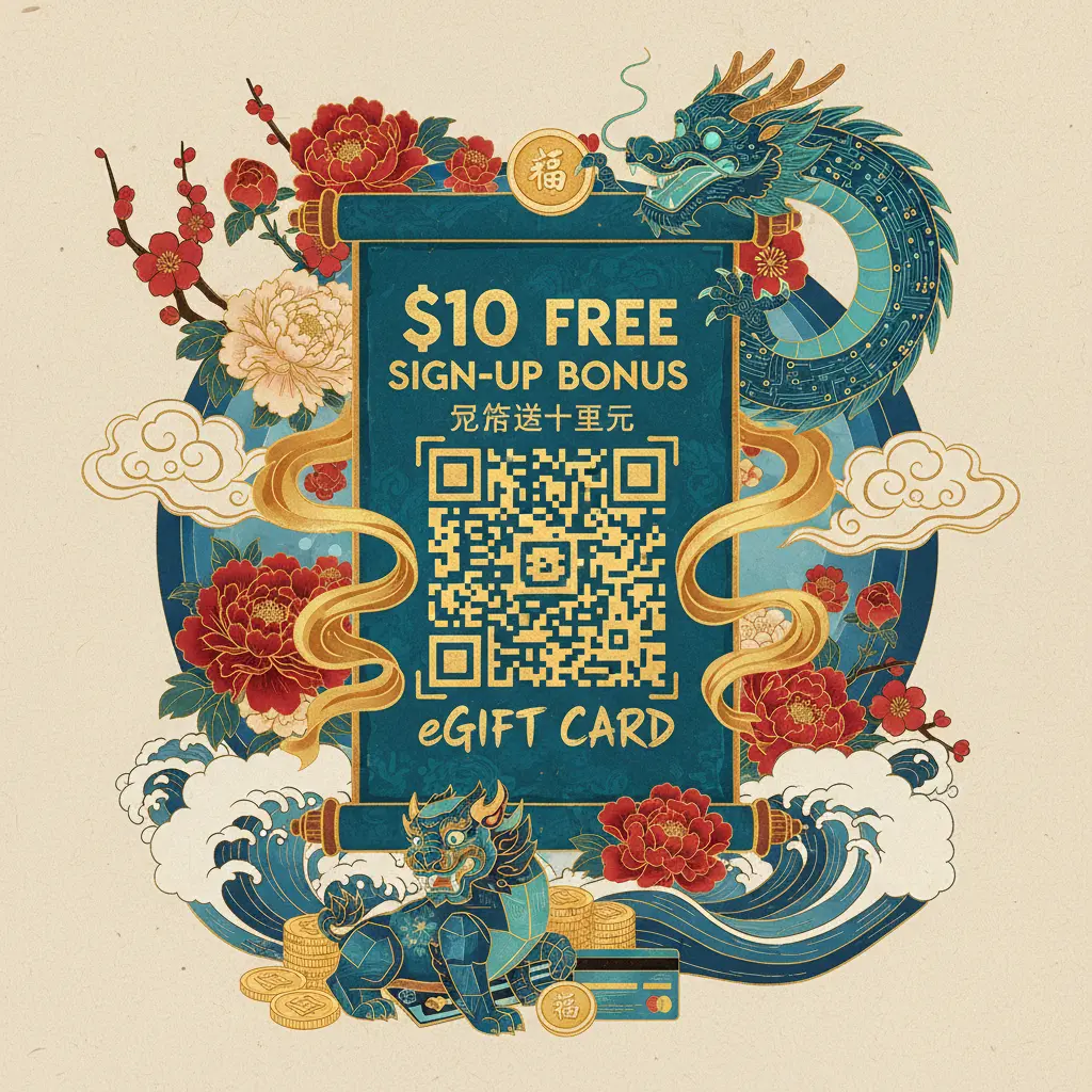 free $10 sign up bonus - eGift