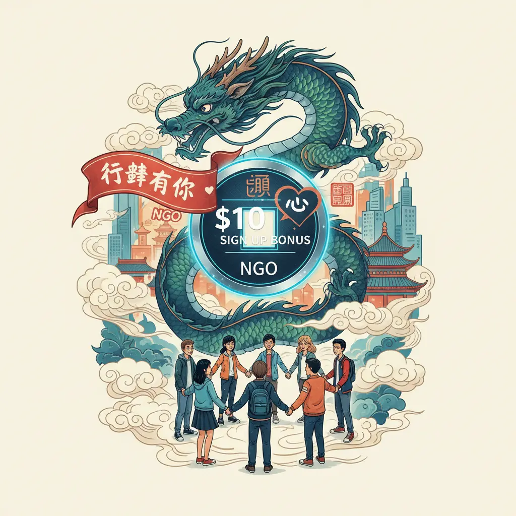 $10 sign up bonus - NGO